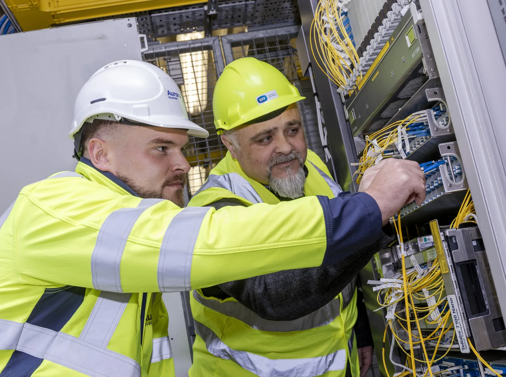 Aurora and ESB Telecoms Engineers