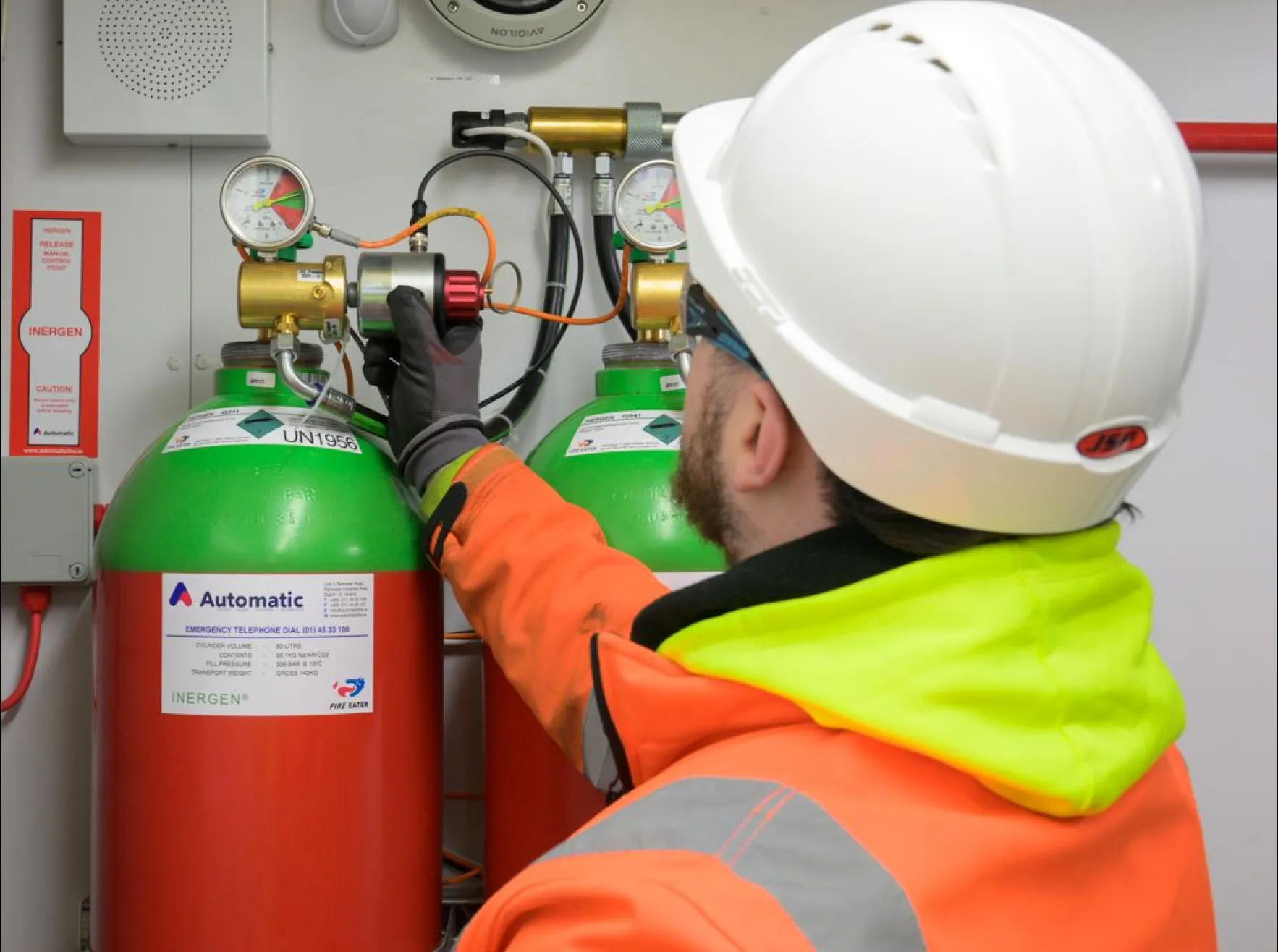 Aurora Telecom Fire Suppression System
